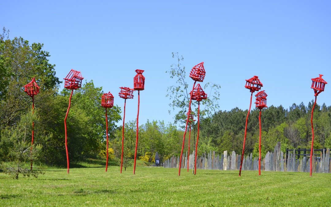 2011 CAGES POUR OISEAUX LIBRES, LA GRÉE DES LANDES, LA GACILLY (FRANCE)